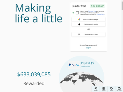 Swagbucks website screenshot